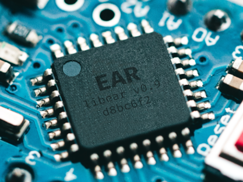 Microchip with description: EAR libear v0.9 d8bc6f2